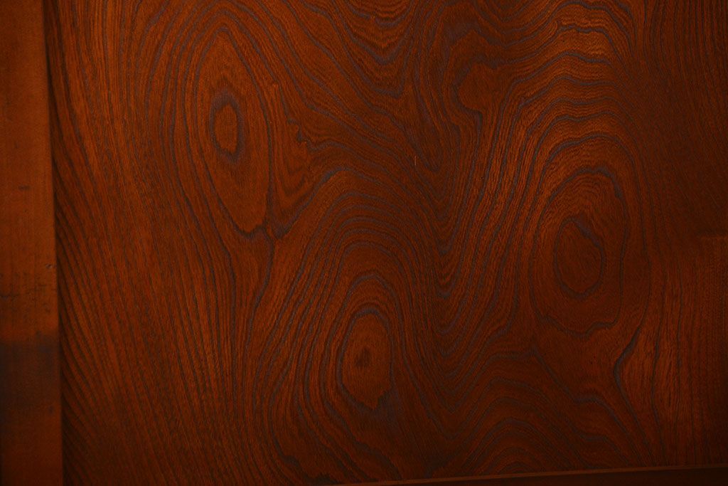 市松模様ガラスの背の高いガラス格子戸2枚セット