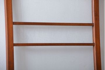 アンティーク　モールガラスとデザインガラス入りのガラス戸