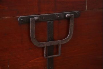 アンティーク家具　古民具・骨董 収納箱(ハサミ箱)(1)