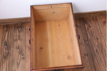 アンティーク家具　古民具・骨董 収納箱(ハサミ箱)(1)