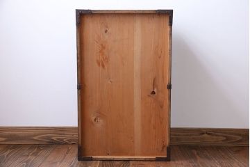 アンティーク家具　古民具・骨董 収納箱(ハサミ箱)(1)