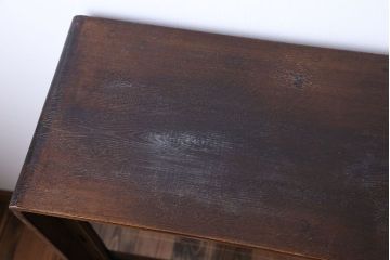 レトロ家具　昭和レトロ 優しい色合いの茶箪笥