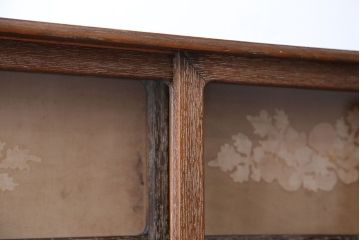 レトロ家具　昭和レトロ 優しい色合いの茶箪笥