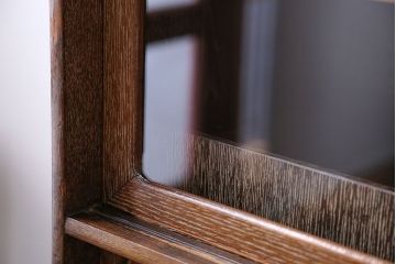 レトロ家具　昭和レトロ 優しい色合いの茶箪笥