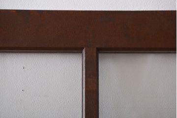 昭和レトロ 特大!ガラス面の大きなガラス戸3枚セット