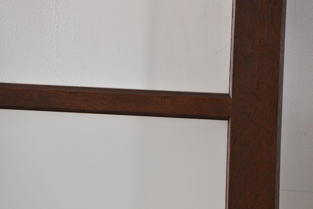 昭和レトロ 特大!ガラス面の大きなガラス戸3枚セット