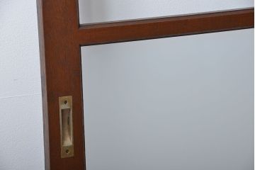 昭和レトロ 特大!ガラス面の大きなガラス戸3枚セット