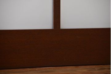 昭和レトロ 特大!ガラス面の大きなガラス戸3枚セット