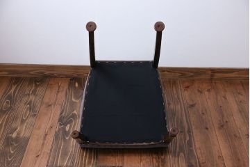 アンティーク家具　特上!イギリスアンティーク　オーク材　彫刻が美麗なチェア