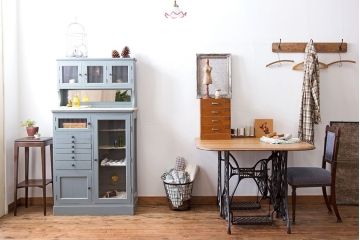 レトロ家具　昭和レトロ ネームプレート!小さな小引き出し