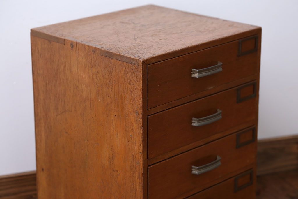 レトロ家具　昭和レトロ ネームプレート!小さな小引き出し