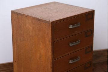 レトロ家具　昭和レトロ ネームプレート!小さな小引き出し