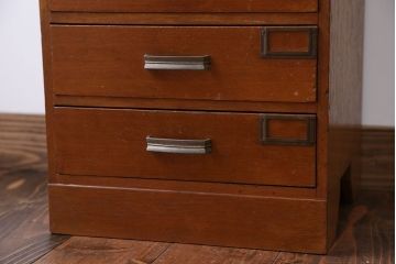 レトロ家具　昭和レトロ ネームプレート!小さな小引き出し