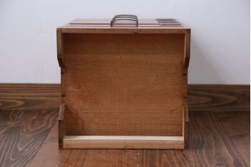 レトロ家具　昭和レトロ ネームプレート!小さな小引き出し