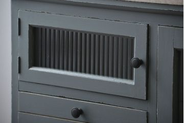 アンティーク家具　アンティークペイント　デンタルキャビネット