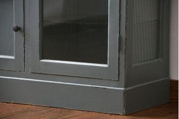 アンティーク家具　アンティークペイント　デンタルキャビネット