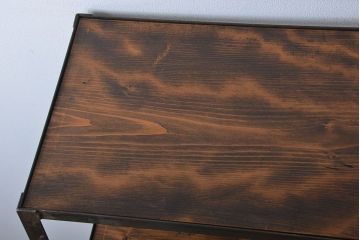 シンプルなラフジュ工房オリジナルアイアンラック(1)小