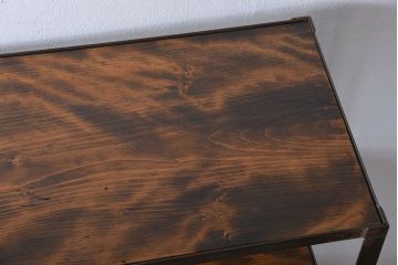 シンプルなラフジュ工房オリジナルアイアンラック(1)小