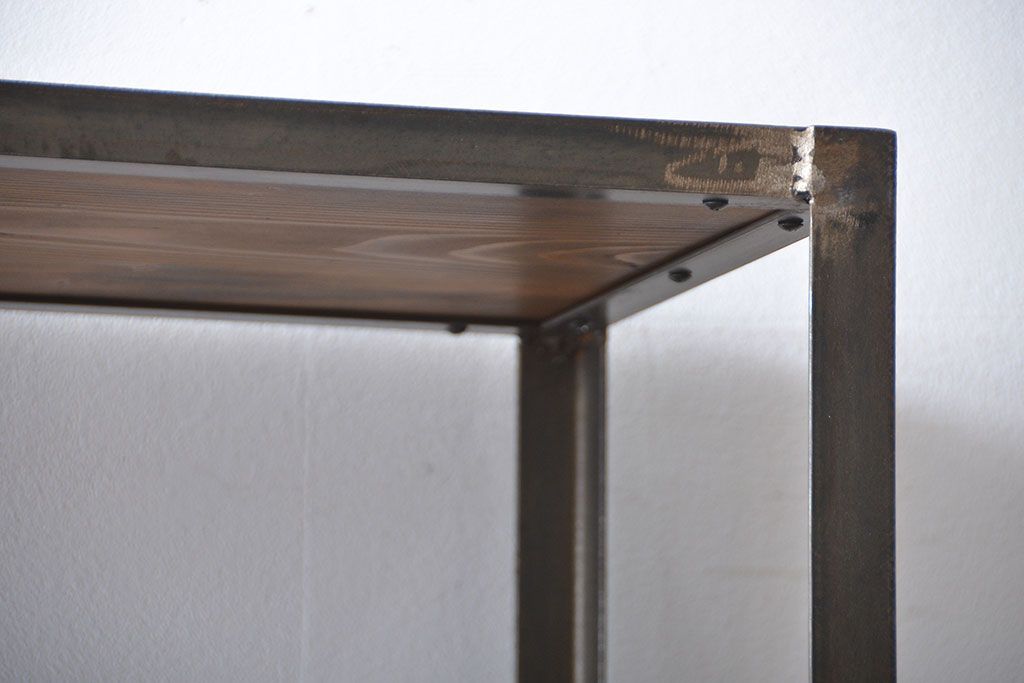 シンプルなラフジュ工房オリジナルアイアンラック(1)小