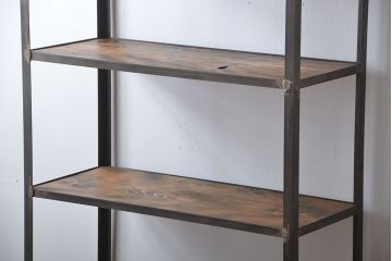 シンプルなラフジュ工房オリジナルアイアンラック(1)小