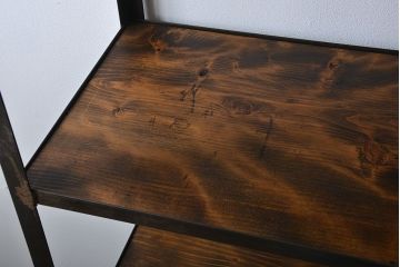 シンプルなラフジュ工房オリジナルアイアンラック(1)小