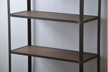 シンプルなラフジュ工房オリジナルアイアンラック(2)小