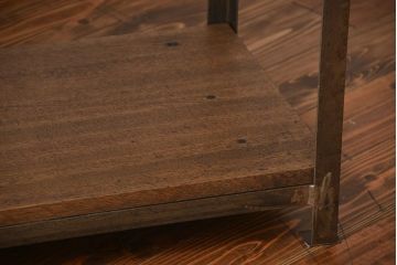 シンプルなラフジュ工房オリジナルアイアンラック(2)小