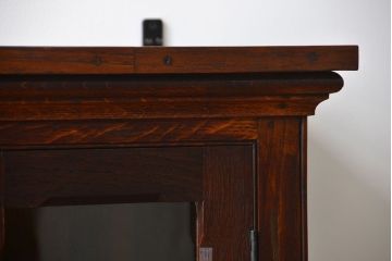 アンティーク家具　イギリスアンティーク 壁掛けカップボード