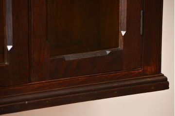 アンティーク家具　イギリスアンティーク 壁掛けカップボード