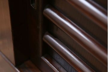 アンティーク家具　古民具・骨董 テレビ台にぴったり!水屋箪笥ローボード(テレビ台、キャビネット、収納棚)