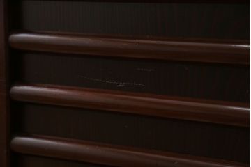 アンティーク家具　古民具・骨董 テレビ台にぴったり!水屋箪笥ローボード(テレビ台、キャビネット、収納棚)