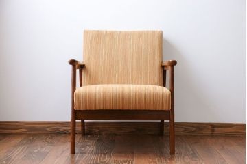 ヴィンテージ家具　1970年代　ビンテージカリモクアームソファ
