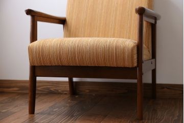 ヴィンテージ家具　1970年代　ビンテージカリモクアームソファ