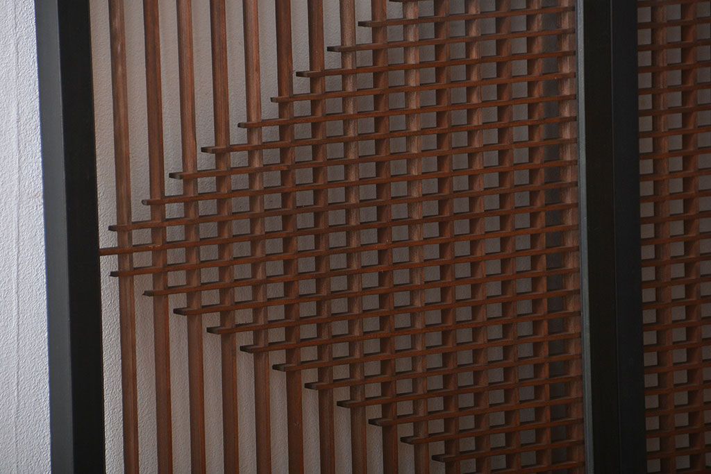 古民具・骨董　書院戸2枚セット(1)