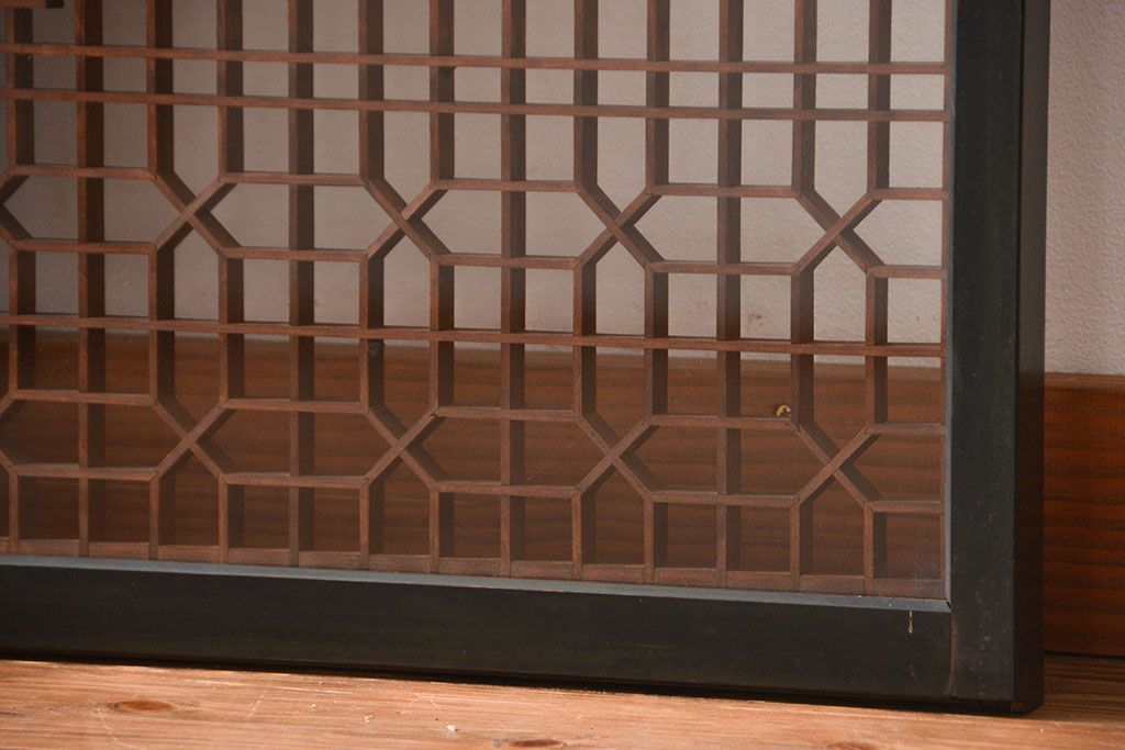 古民具・骨董　書院戸2枚セット(1)