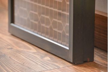 古民具・骨董　書院戸2枚セット(1)