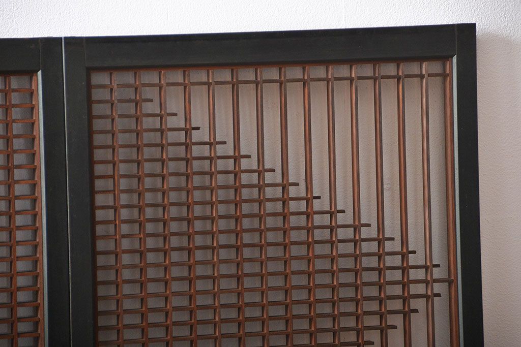 古民具・骨董　書院戸2枚セット(1)