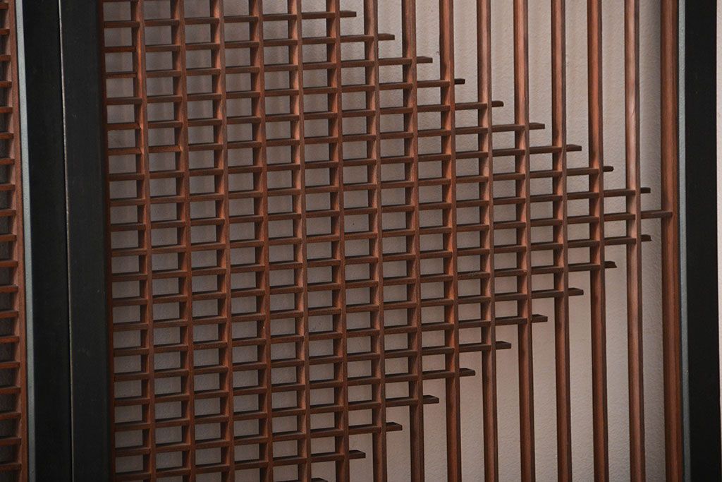 古民具・骨董　書院戸2枚セット(1)