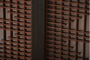 古民具・骨董　書院戸2枚セット(1)