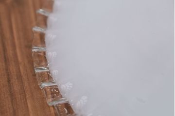 イギリスアンティーク　フリルシェード照明(1)