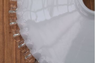 イギリスアンティーク　フリルシェード照明(1)