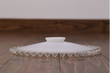 イギリスアンティーク　フリルシェード照明(2)