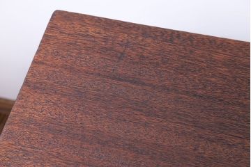 アンティーク家具　天板一枚板　古材を使った鉄脚テーブル(1)