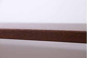 アンティーク家具　 天板一枚板　古材を使った鉄脚テーブル(3)