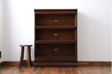 アンティーク家具　イギリスアンティーク グローブヴェルニッケ社製 高級スタッキング本箱