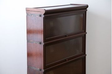 アンティーク家具　イギリスアンティーク グローブヴェルニッケ社製 高級スタッキング本箱