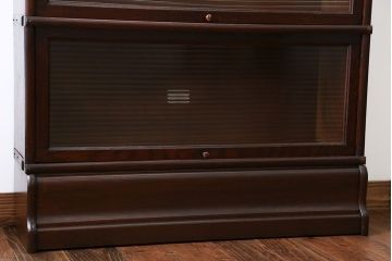 アンティーク家具　イギリスアンティーク グローブヴェルニッケ社製 高級スタッキング本箱