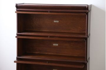 アンティーク家具　イギリスアンティーク グローブヴェルニッケ社製 高級スタッキング本箱