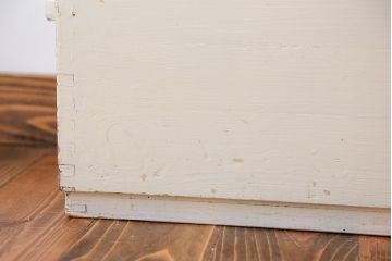 アンティーク雑貨　イギリスアンティーク ペイント収納ボックス(1)