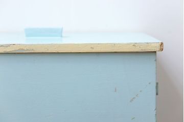 アンティーク雑貨　イギリスアンティーク ペイント収納ボックス(2)